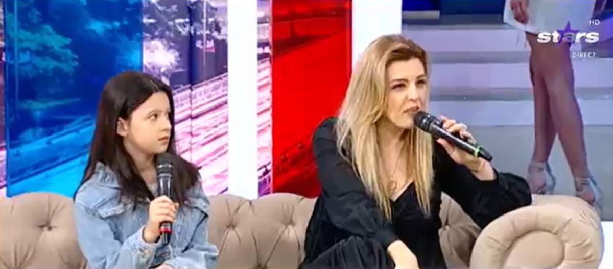 Diana Bișinicu și fiica ei, Riana, la Antena Stars