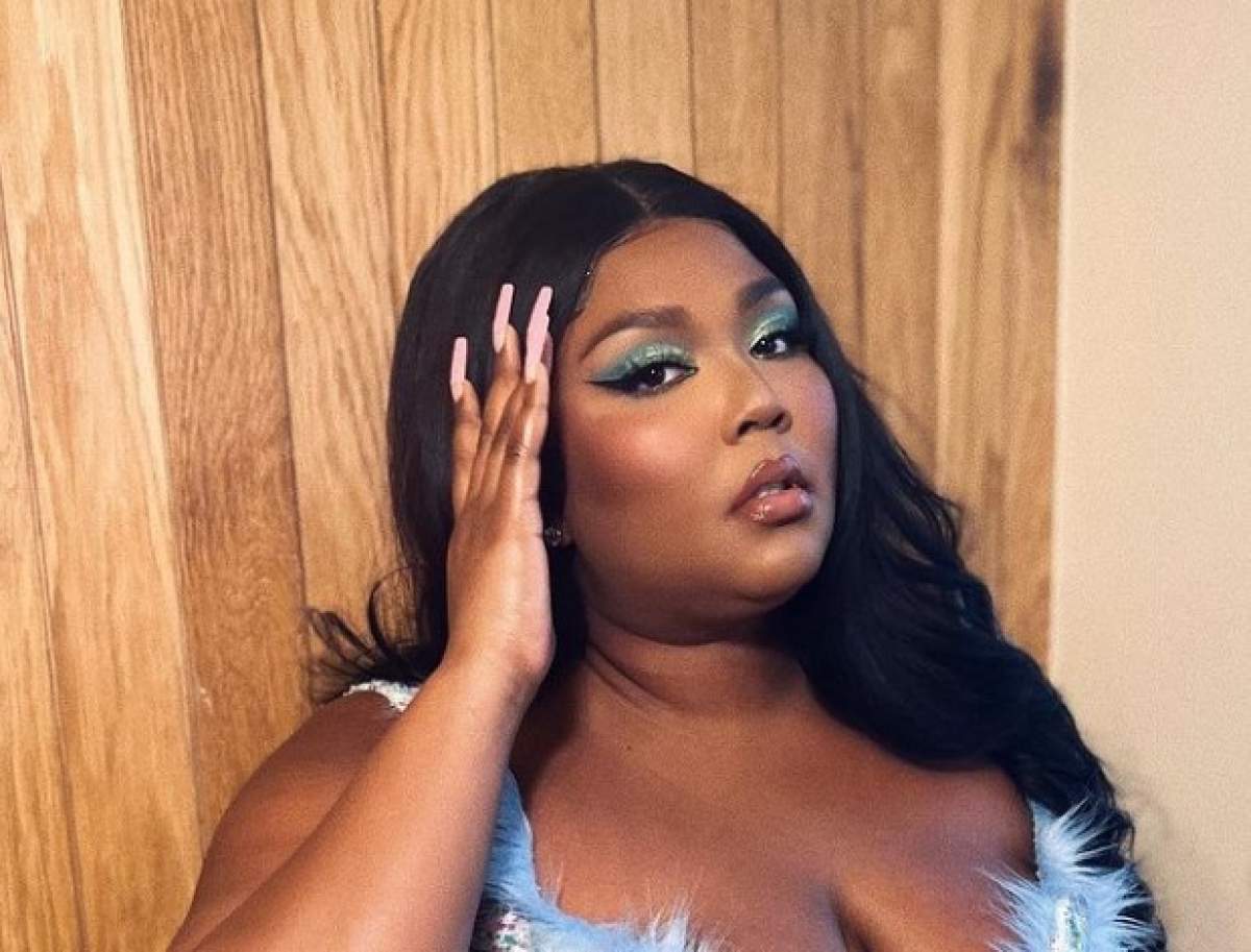 Lizzo, machiată