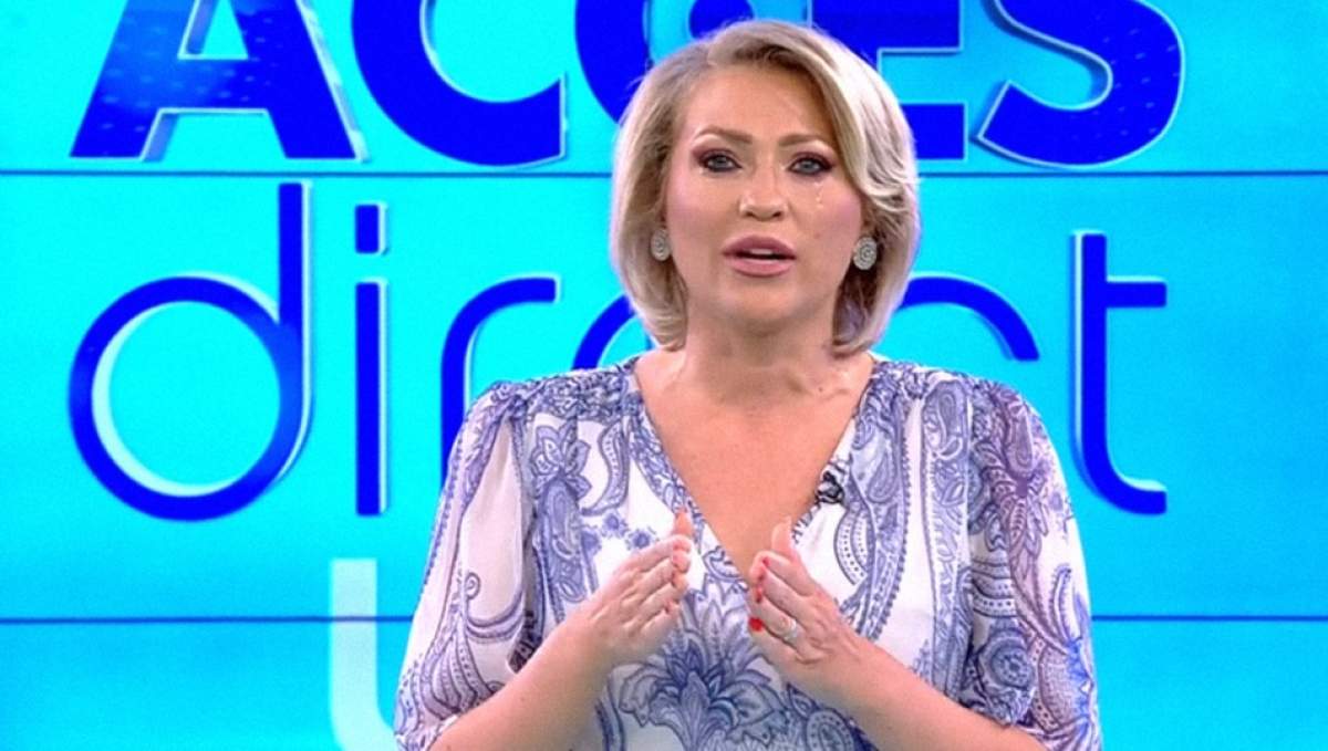 Mirelei Vaida i s-a făcut rău, în direct, la Acces Direct. Ce i s-a întâmplat prezentatoarei: ”Este puternică”