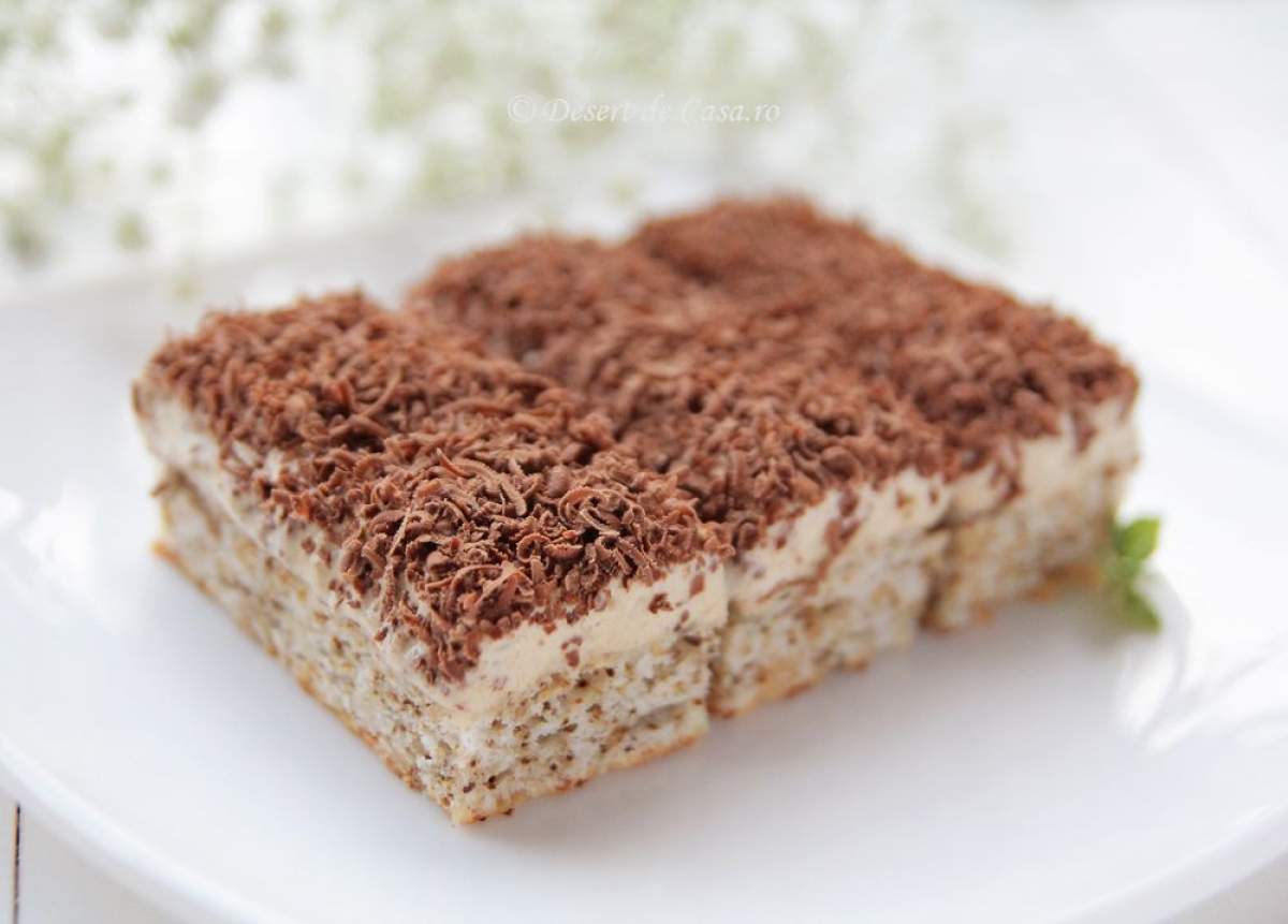 Rețetă de prăjitură cu cafea. Un desert delicios pentru masa de Paște