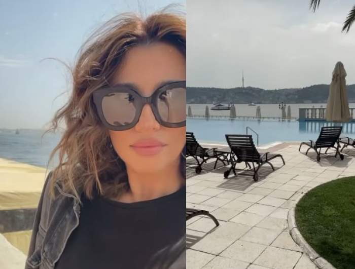 Claudia Pătrășcanu, vacanță la Istanbul