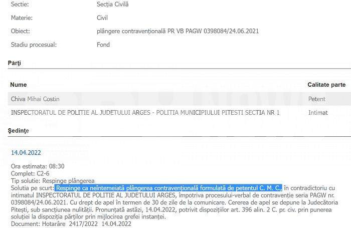 EXCLUSIV / Agentul care a amendat o șoferiță fiindcă nu a cedat avansurilor, prins în fapt / Îi sancționa pe alții, în timp ce chiar el încălca legea