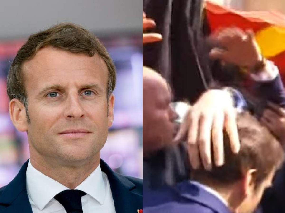 Colaj cu Emmanuel Macron