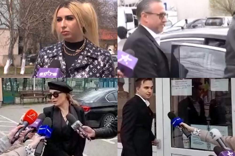 Anamaria Prodan și copiii au venit îmbrăcați în negru la procesul de divorț! De ce au ales cei trei astfel de ținute la întâlnirea cu Laurențiu Reghecampf?