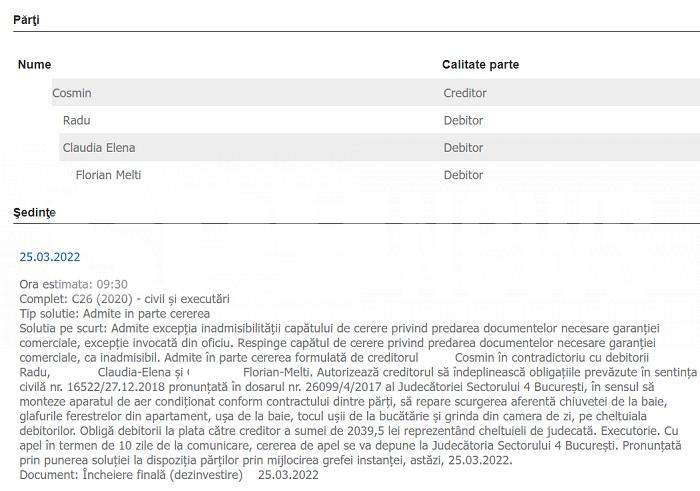 EXCLUSIV / Ginerele milionar al liderului galeriei FCSB, bun de plată, pentru o casă distrusă / Judecătorii nu i-au mai dat nicio șansă