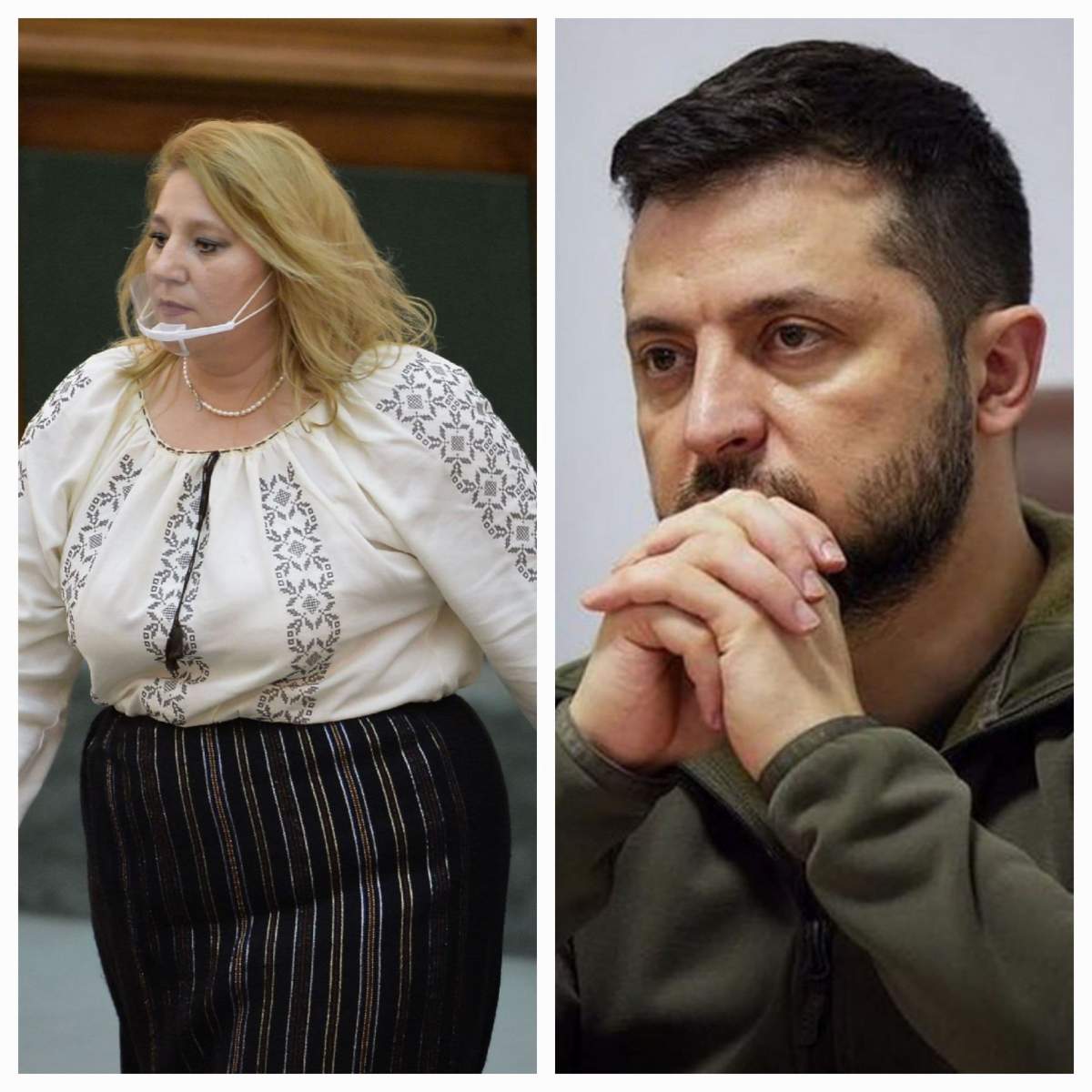 Gest revoltător făcut de Diana Șoșoacă în timp ce Volodomir Zelenski ținea discursul, în Parlament. Senatoarea: „Nu pot să asist la așa ceva!”