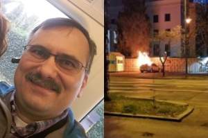 El e Bogdan Drăghici, bărbatul care s-ar fi autoincendiat în mașină, în fața Ambasadei Rusiei din București. Ultima postare de pe Facebook: ”Și eu sunt ucrainean”