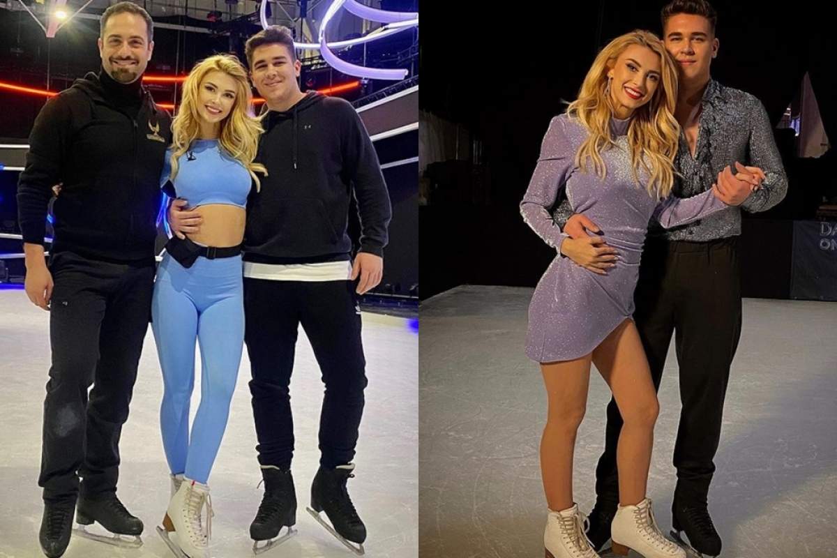 Andreea Bălan, surpriză de proporții pe patinoarul Dancing on Ice- Vis în doi. Vedeta a pregătit un moment special