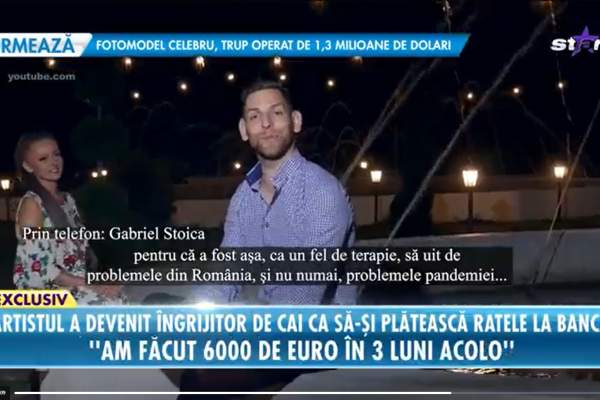 Un artist de muzică populară a devenit îngrijitor de cai ca să-și plătească ratele la bancă: “Am fost pe cont propriu’’
