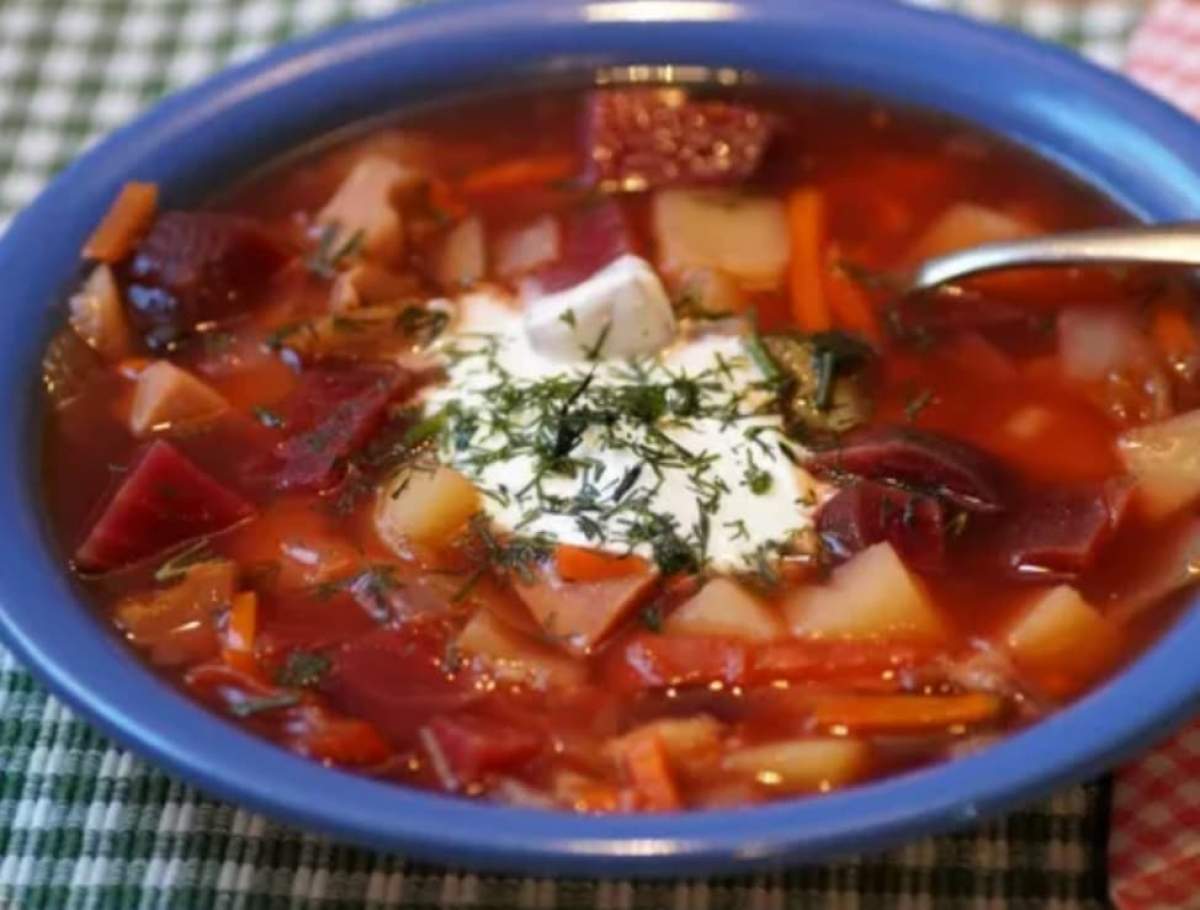 Rețetă de borsch. Un preparat ucrainean de post foarte gustos