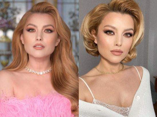 Elena Gheorghe, cu două culori în păr diferite!