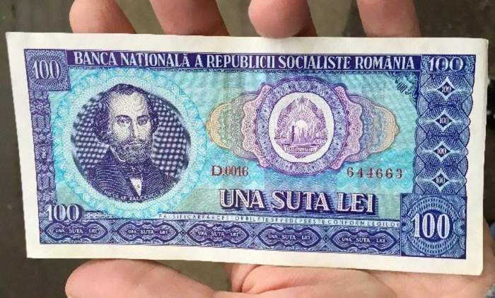 Bancnota de una sută lei, cu chipul lui Nicolae Bălcescu, se vinde cu o sumă frumoasă pe OLX. Ce preţ are acum