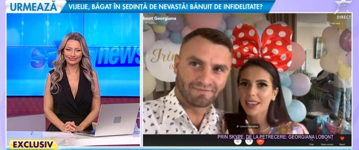 Georgiana Lobonț și Rareș Ciciovan la Antena Stars