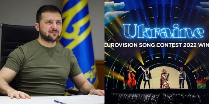 volodimir zelenski colaj ucraina eurovision