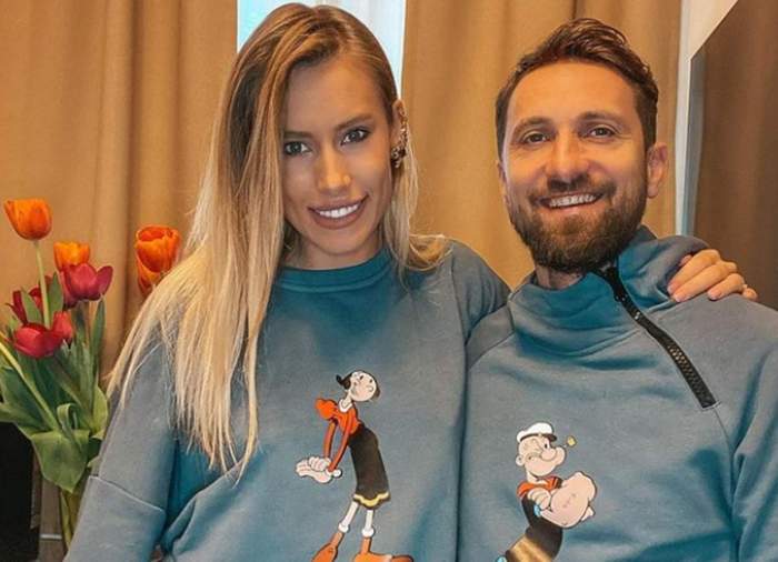 Gabriela Prisăcariu și Dani Oțil împlinesc un an de căsnicie. Mesajul postat de soția prezentatorului TV