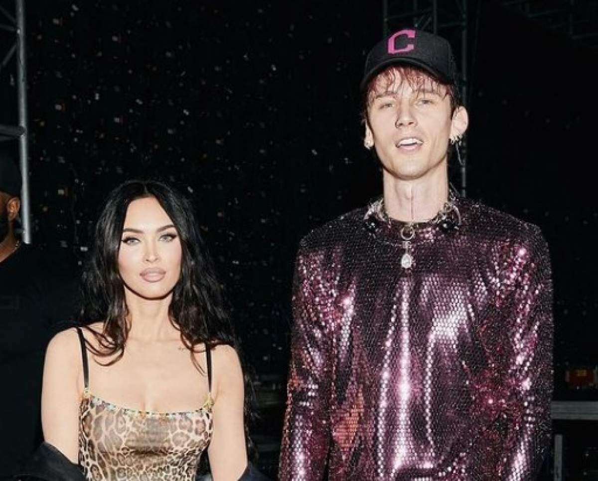 Megan Fox alături de Machine Gun Kelly