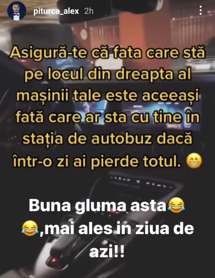 Alex Pițurcă și Cristina Ich, noi probleme în relație!? Ce a postat fostul fotbalist: „În ziua de azi...” / FOTO