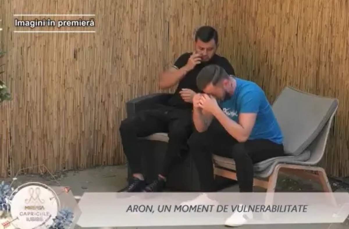 Aron vrea să plece din casa Mireasa - Capriciile Iubirii. Concurentul a început sa plângă: „Chiar vreau să...” / VIDEO