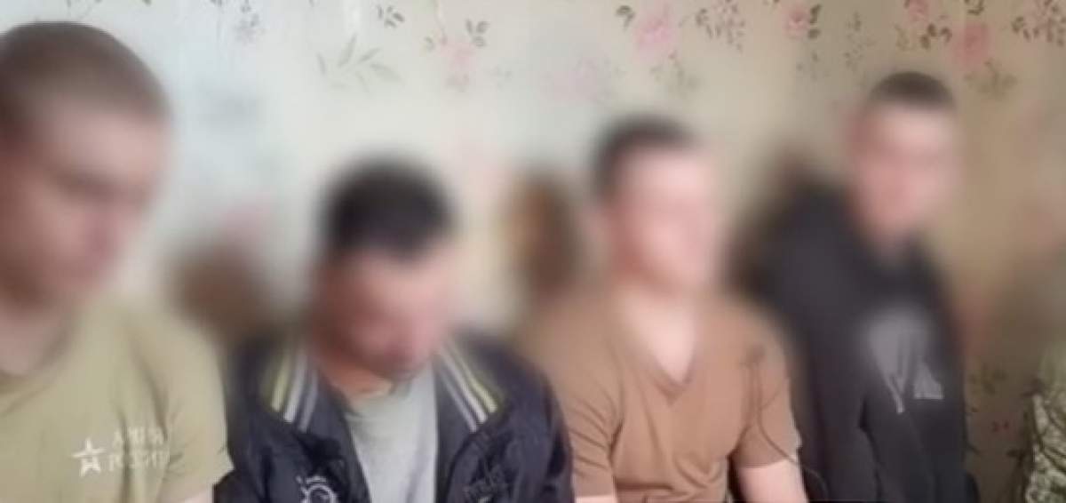 soldați ruși capturați