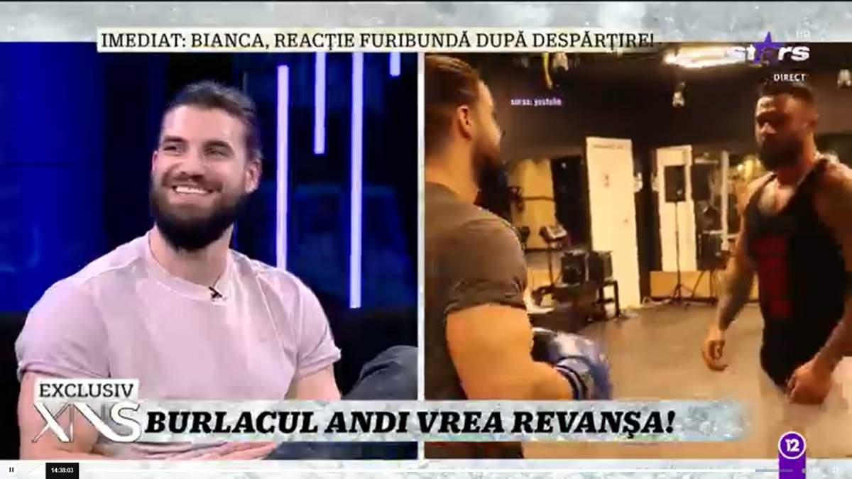 Andi Constantin vrea revanșa cu Giani Kiriță: “Aș mai intra cu el în cușcă de 10 ori’’