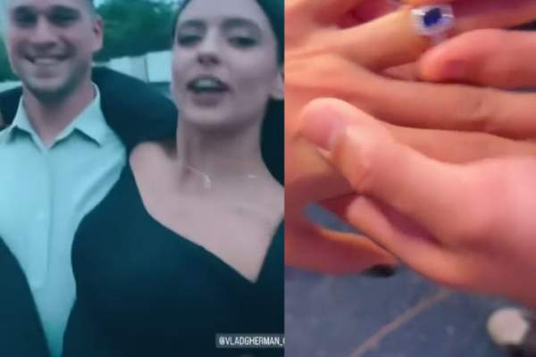 Vlad Gherman a cerut-o în căsătorie pe Oana Moșneagu?! Imaginile care au stârnit un val de reacții în mediul online / FOTO