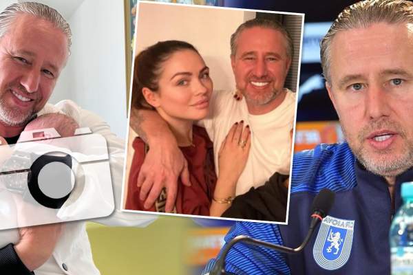 Prima poză cu Liam, fiul lui Laurențiu Reghecampf și al Corinei Caciuc