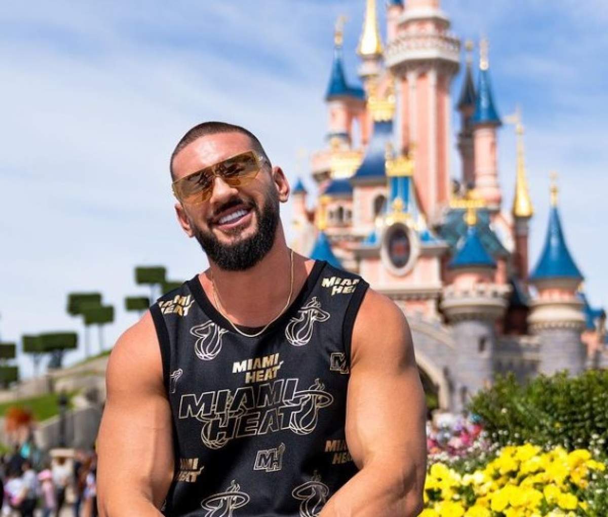 Dorian Popa la Disney Land