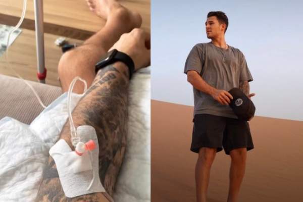 Mario Fresh, pe perfuzii! Fotografia cu care artistul și-a îngrijorat fanii: ”După trei zile...” / FOTO