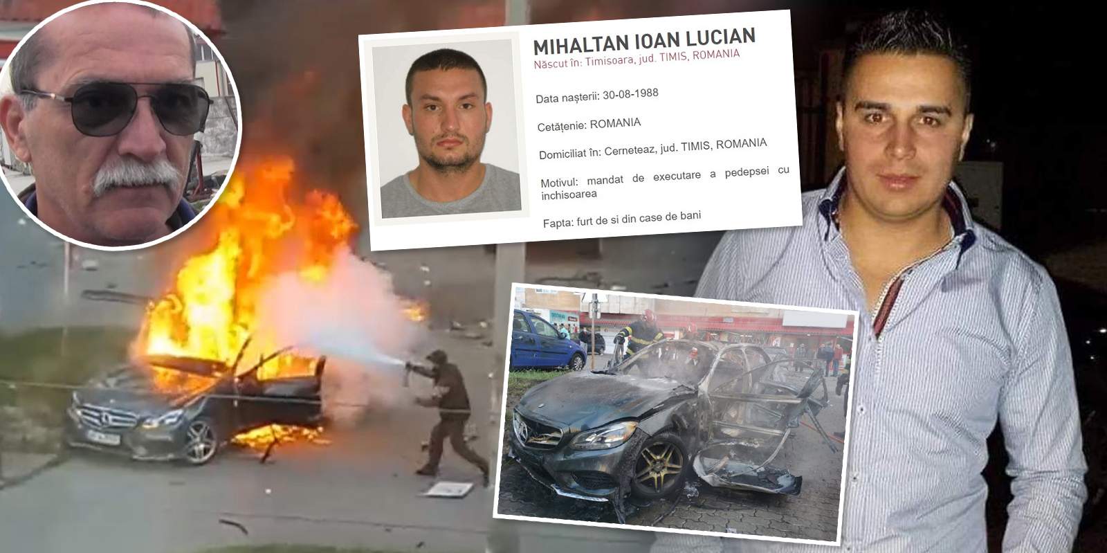 Interlopul care l-a „sifonat” pe „Împăratul” din dosarul atacului cu bombă de la Arad, dat în urmărire generală / Implicat în planul de asasinare a unui jurnalist