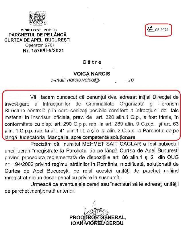 DOCUMENTE / Gafă incredibilă a procurorilor, în cazul teroristului al-Qaida care a dezvăluit unui reporter SPYNEWS că revine în România cu acte false / Suspecții cu epoleți, lăsați șase luni ca să acopere urmele