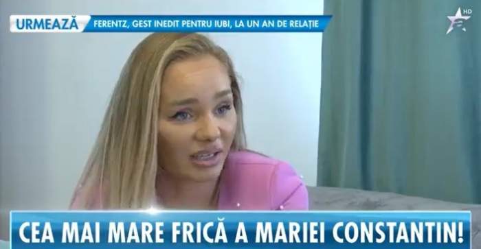 Care este cea mai mare frică a Mariei Constantin. Vedeta a dezvăluit de ce se teme: "Nu pot gestiona..." / VIDEO