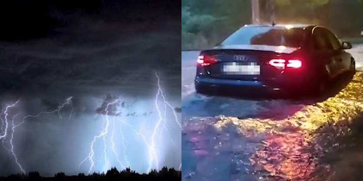 ANM anunță cod roșu de vijelii și ploi puternice. Fenomene extreme în mai multe zone din țară / VIDEO