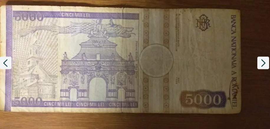 Bancnota de 5000 de lei cu Avram Iancu se vinde cu o sumă frumoasă pe OLX. Ce preț are acum