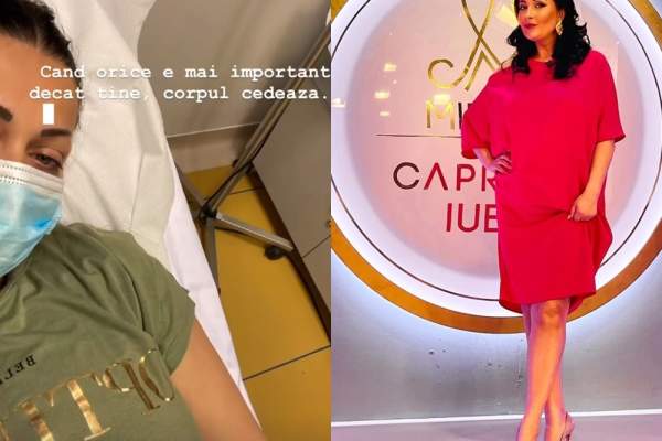Gabriela Cristea a ajuns la spital. Vedeta e la perfuzii: ”Corpul cedează”