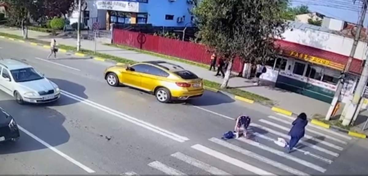 Accident șocant în Tecuci! Două tinere au fost spulberate de un autoturism, pe trecerea de pietoni / FOTO