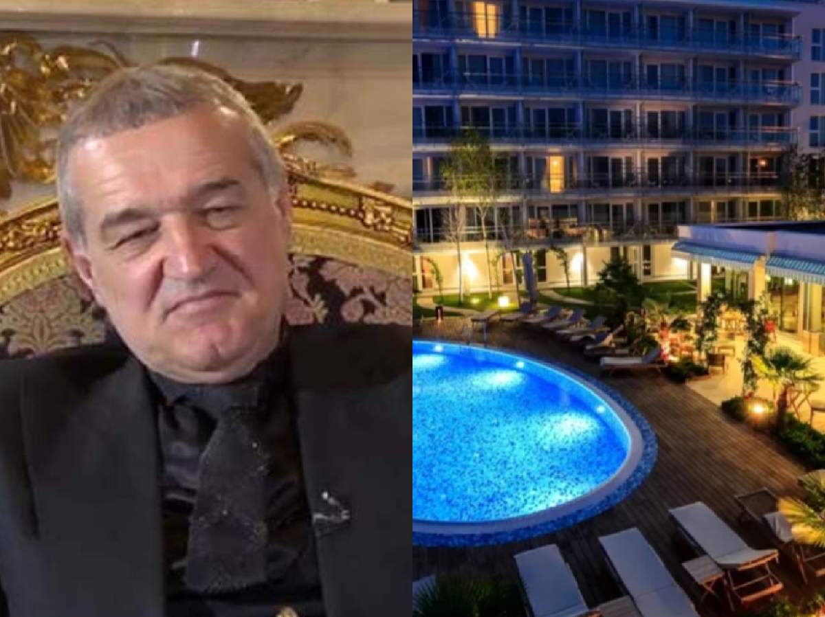 Colaj cu Gigi Becali și hotelul pe care l-a cumpărat