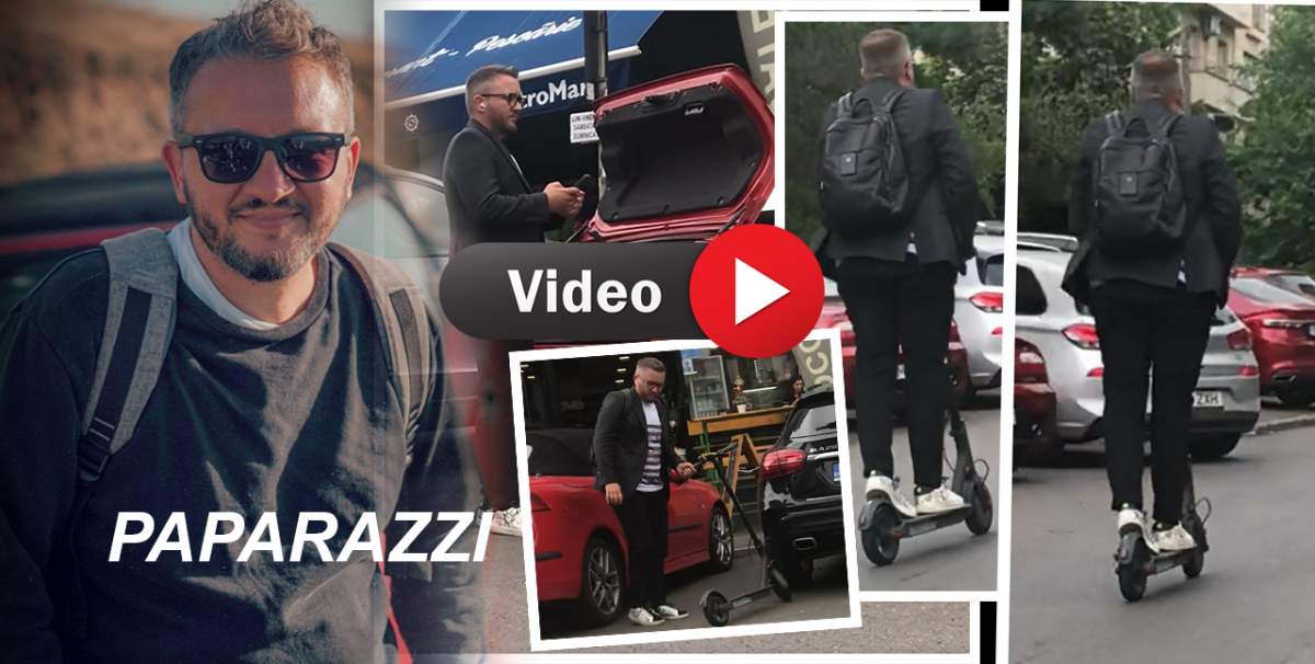 Florin Grozea surprins fentând traficul bucureștean. În ce ipostaze a fost surprins artistul / PAPARAZZI