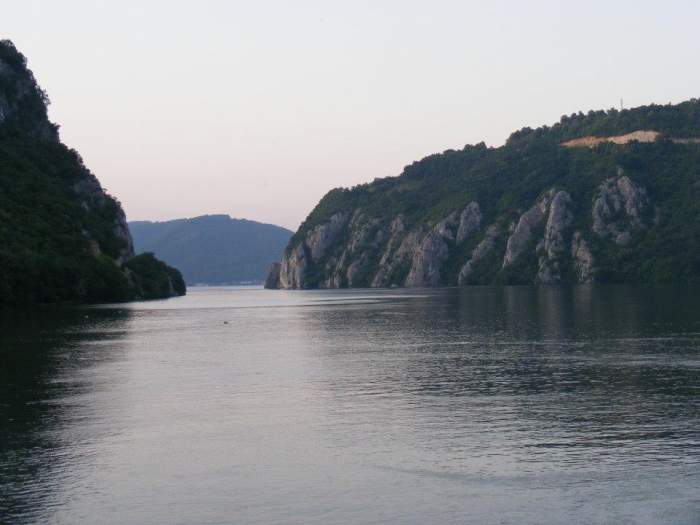 Peisaj din Clisura Dunării