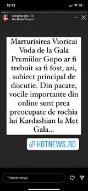 Simona Gherghe este revoltată de discuțiile despre rochia lui Kim Kardashian de la Met Gala: “Din păcate...’’