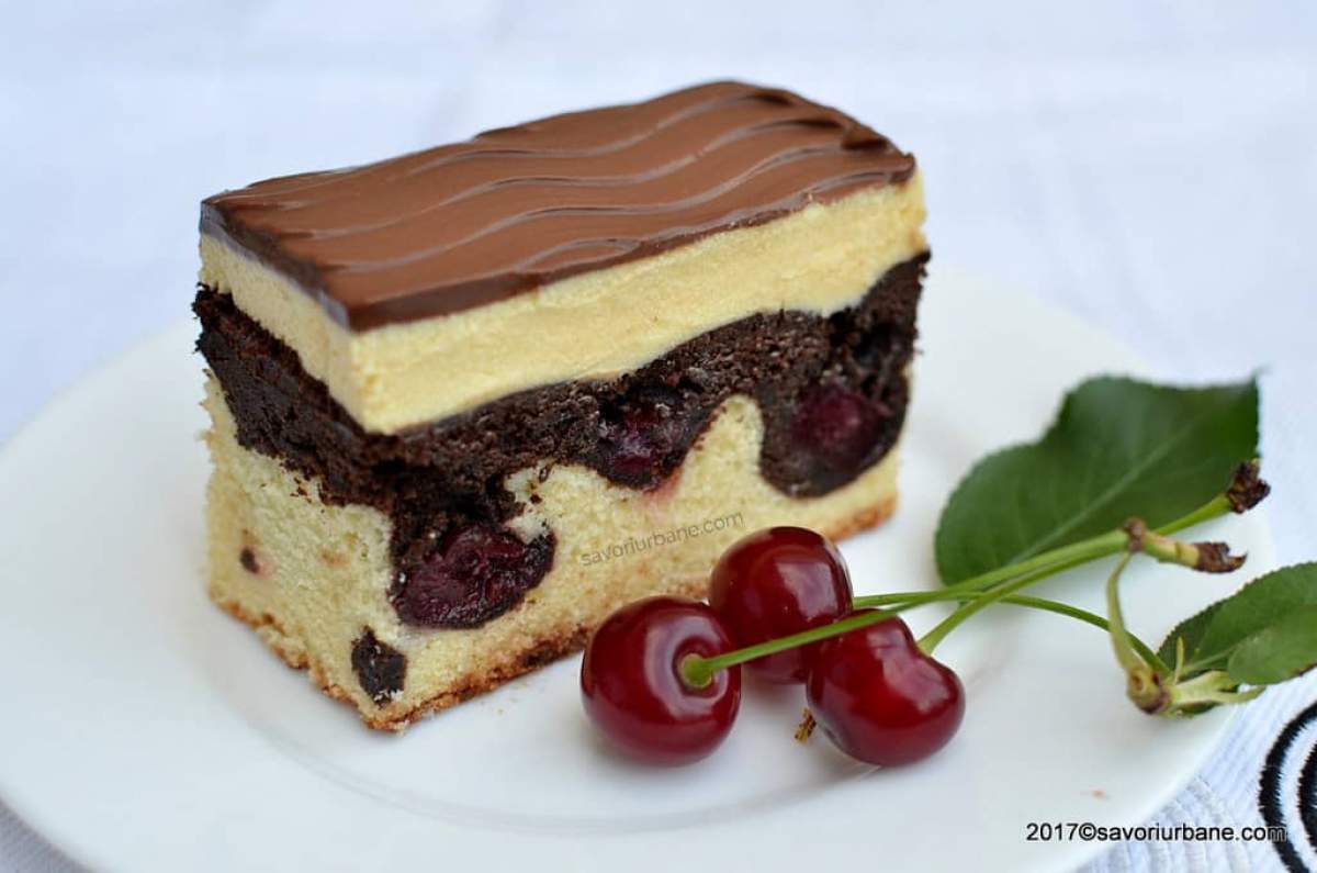 Tort ‘’Valurile Dunării’’. Rețeta perfectă de dulce