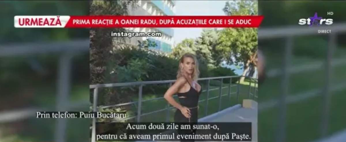 Oana Radu este implicată într-un scandal de proporții. Ce acuzații i se aduc artistei: „Mi-a trimis arvună 500 de euro”