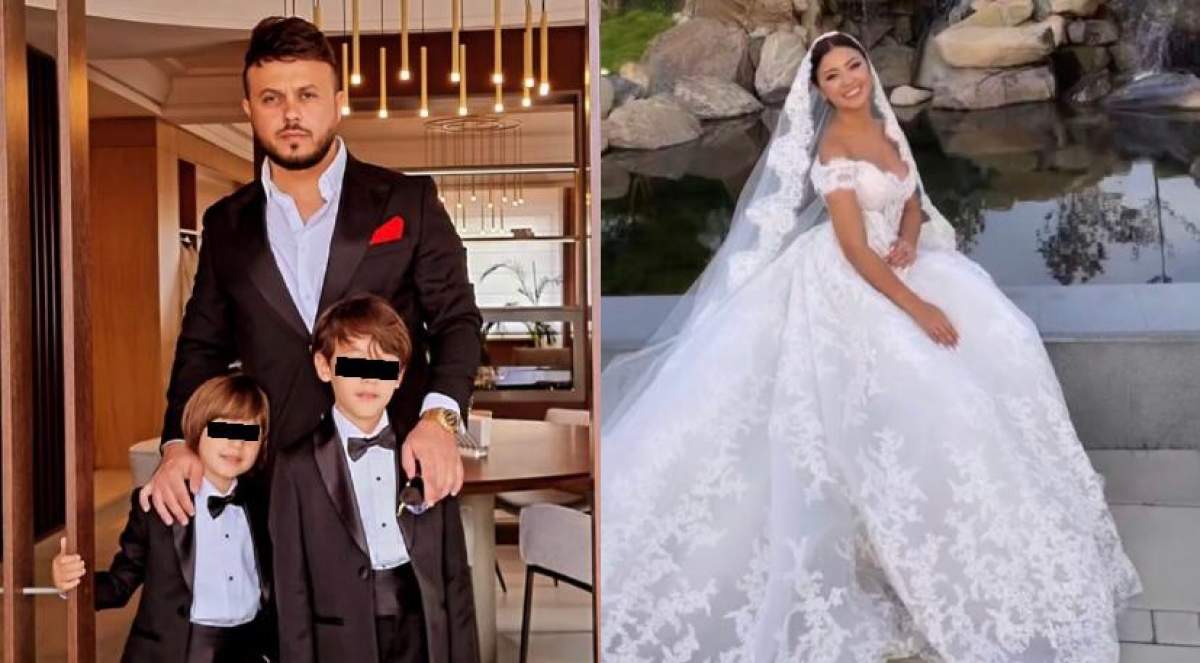 Nuntă mare în familia lui Gabi Bădălău! Primele imagini cu rochia de mireasă a surorii afaceristului / FOTO