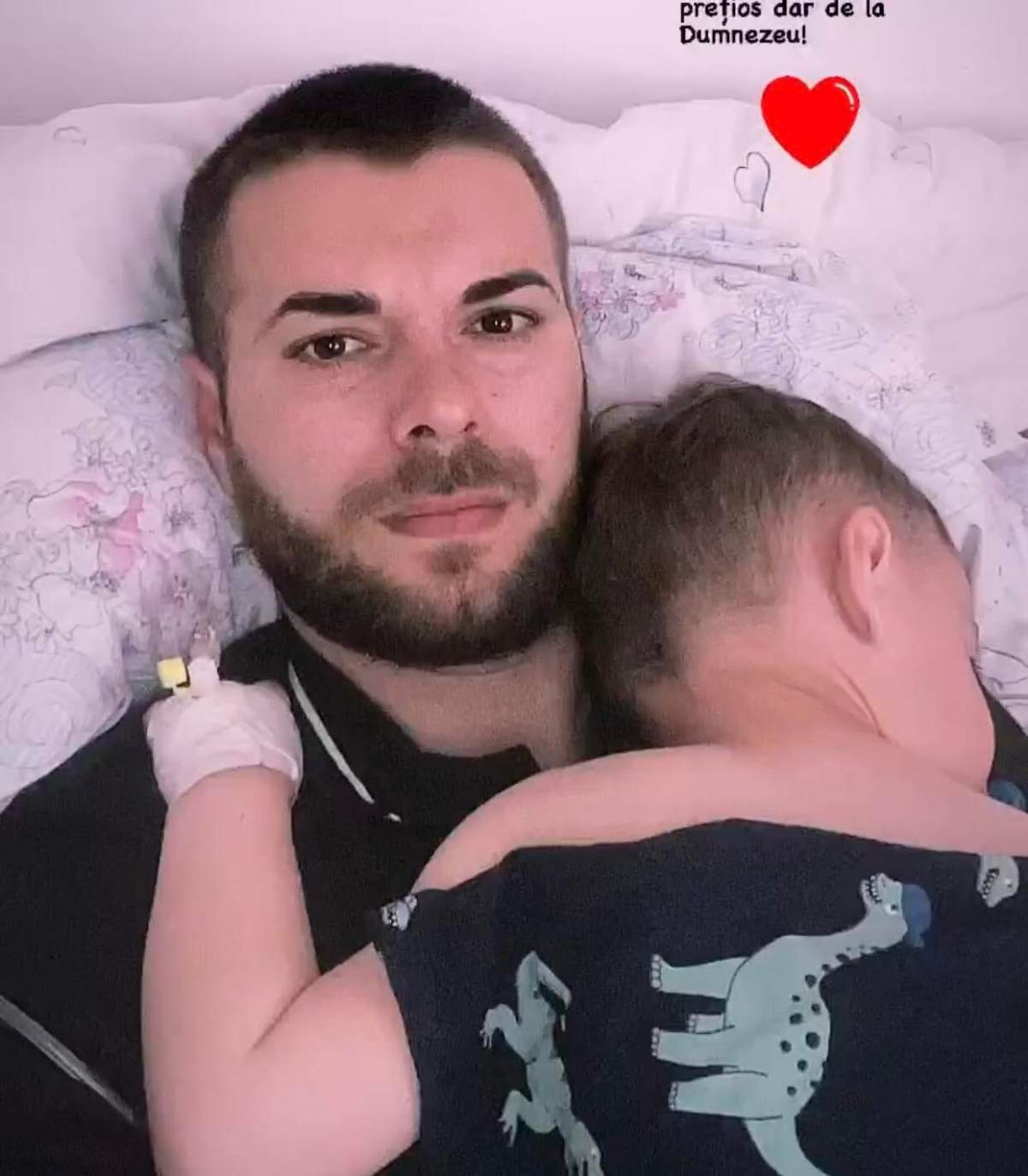 Cristian Daminuță a ajuns de urgență cu fiul lui la spital