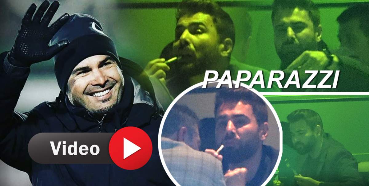 Adrian Mutu știe să-i răsplătească pe cei din jur. Fostul fotbalist nu se uită deloc la bani atunci când merge la restaurant / PAPARAZZI