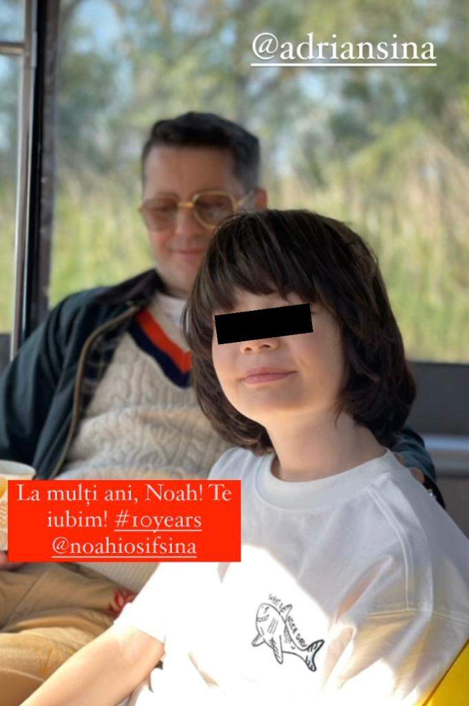 Noah, fiul Ancăi Serea, a împlinit astăzi 10 ani. Ce fotografie emoționantă a postat vedeta: ''Te iubim!” / FOTO