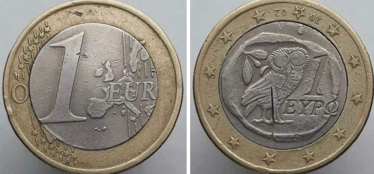 Moneda de 1 euro care se vinde cu 120.000 de lei pe OLX. Dacă o ai acasă, ești norocos! Moneda de 1 euro care se vinde cu 120.000 de lei pe OLX. Dacă o ai acasă, ești norocos!