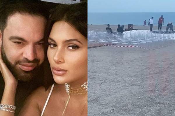 EXCLUSIV. Se fac ultimele pregătiri pentru nunta Roxanei Dobre cu Florin Salam. Evenimentul are loc pe plajă, în Mamaia / VIDEO