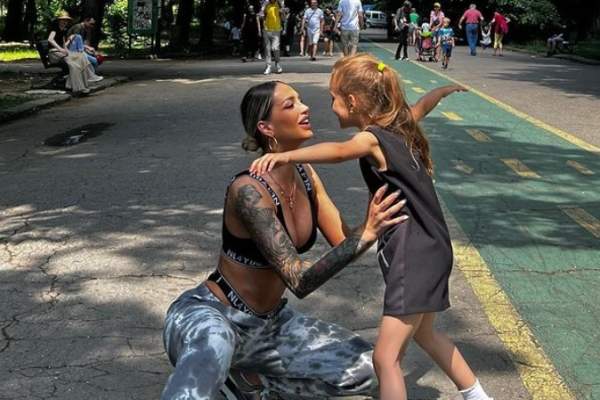 Iulia Sălăgean, fotografie emoționantă cu fiica ei și a lui Alex Bodi, de 1 Iunie: ”Copilașul meu cu suflet mare” / FOTO