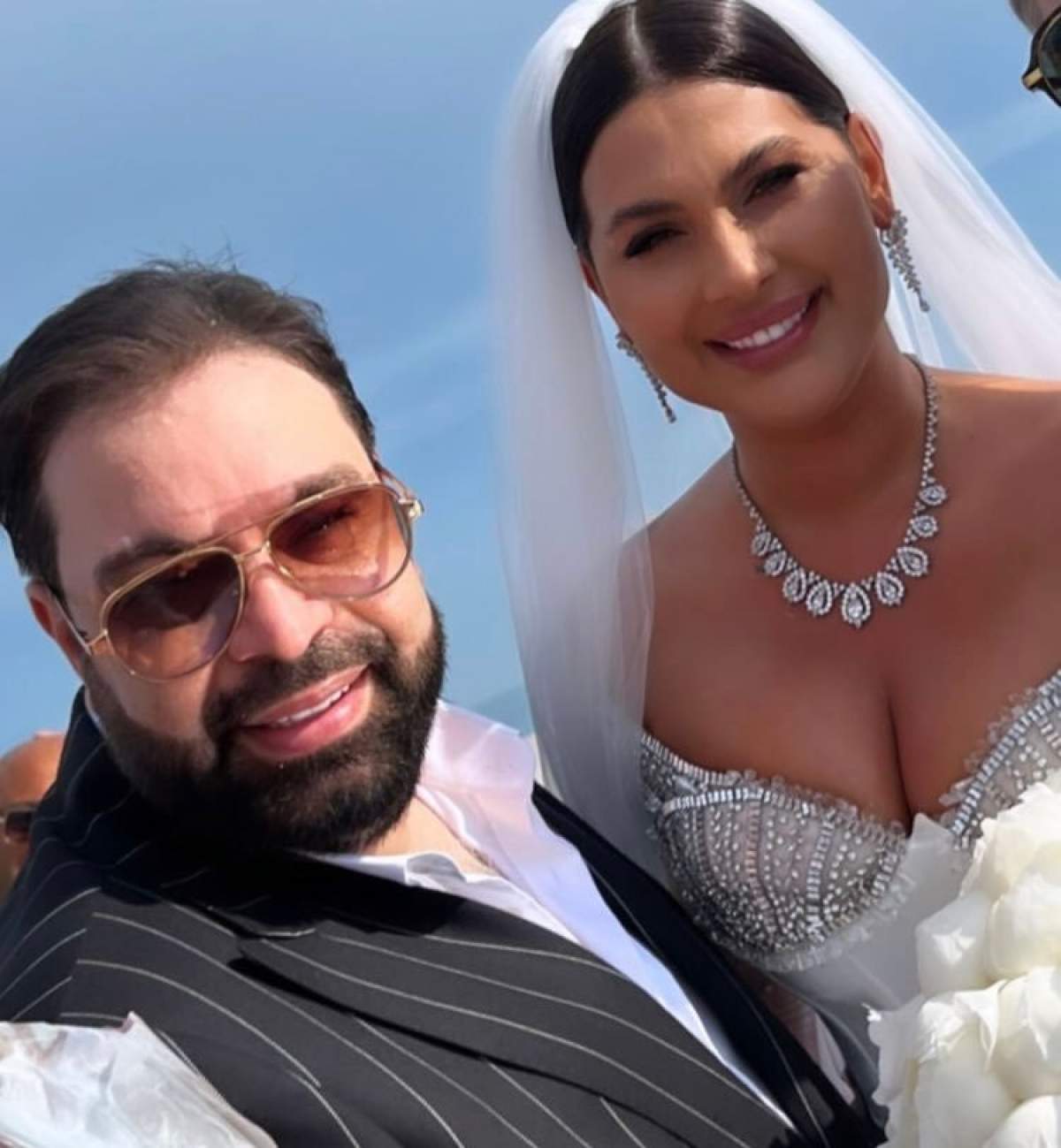 Ce tradiție a încălcat Roxana Dobre, soția lui Florin Salam, la propria nuntă. Toți invitații s-au conformat