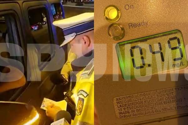 Bogdan Ionescu, fostul soț al Elenei Băsescu, prins băut la volan. Polițiștii i-au deschis dosar penal lui Syda / VIDEO